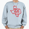Grunge Heads Texas Smiling Face Sweatshirt - Graphic Print Unisex - T-Shirt, Sweatshirt, Hoodie