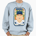 Baseball Blue Pinstripes Deuce Sweatshirt - Graphic Print Unisex - T-Shirt, Sweatshirt, Hoodie