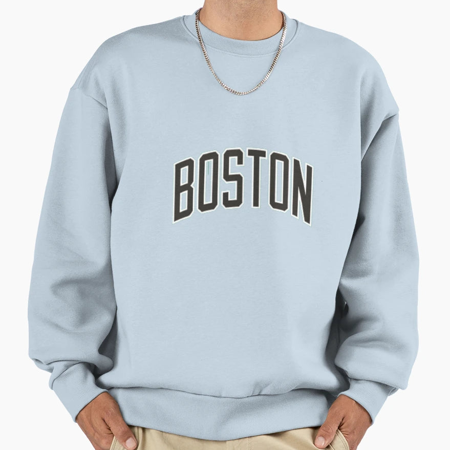 Boston Sweatshirt - Graphic Print Men Women - T-Shirt, Sweatshirt, Hoodie