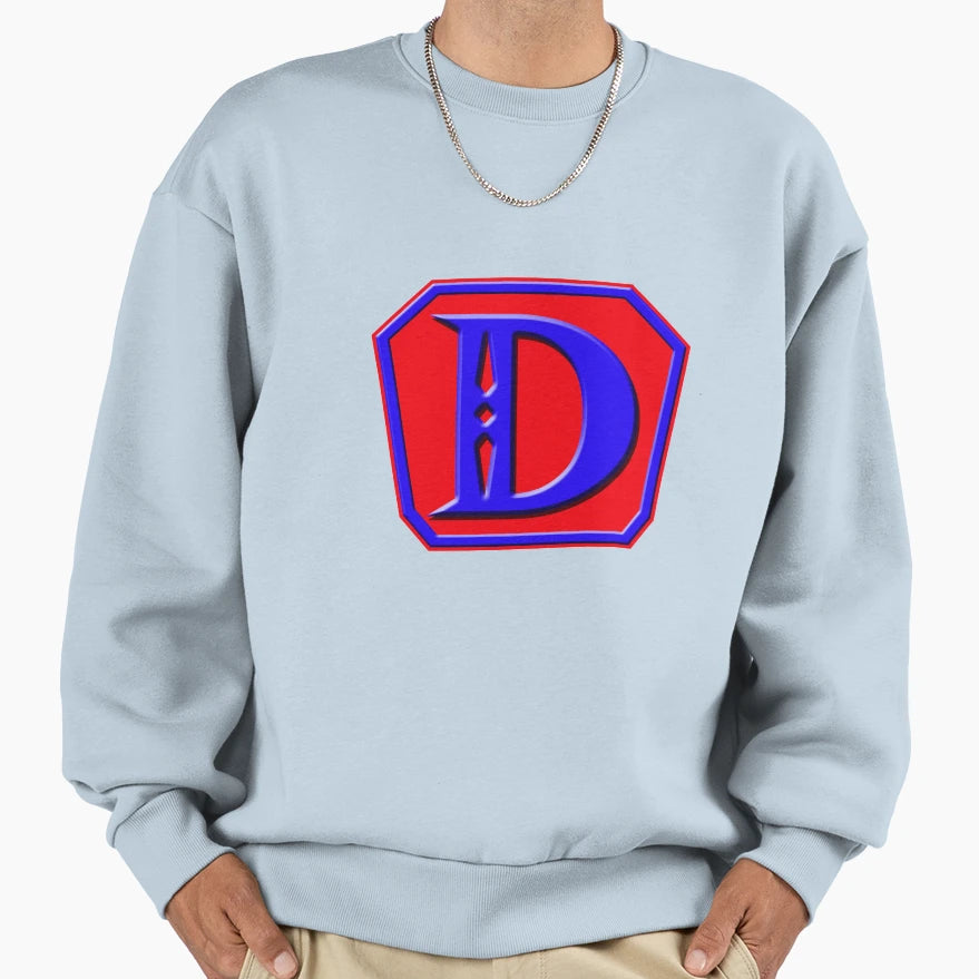 Super D Sweatshirt - Fun Novelty Design Unisex - T-Shirt, Sweatshirt, Hoodie
