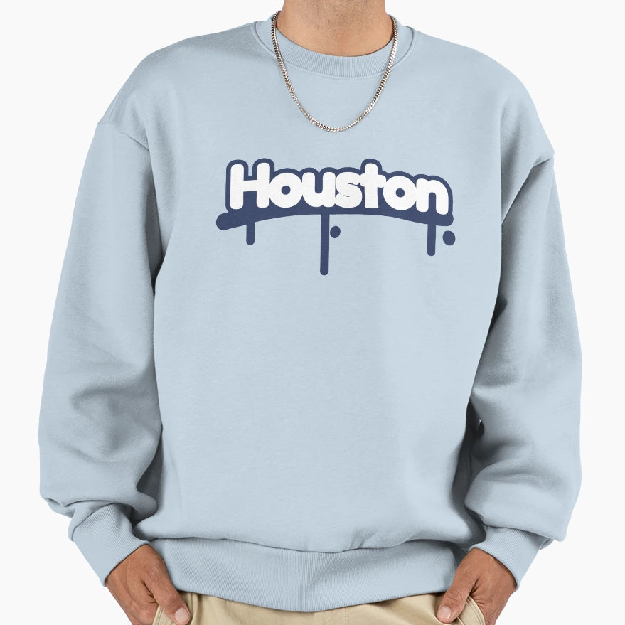 Houston Or Graffiti From Game Subway Sweatshirt - Unique Graphic Unisex - T-Shirt, Sweatshirt, Hoodie