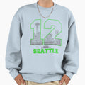 12Th Seattle Football Sweatshirt - Aesthetic Graphic for Adults - T-Shirt, Sweatshirt, Hoodie