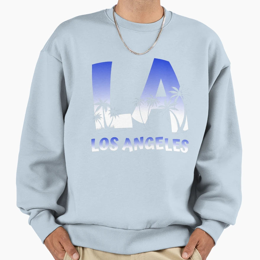 Los Angeles La California Cali Sweatshirt - Minimalist Print Unisex - T-Shirt, Sweatshirt, Hoodie