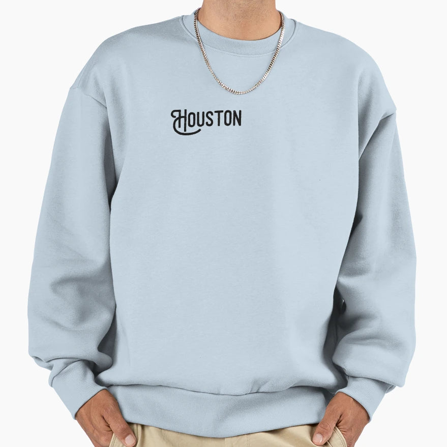Houston Texas Sweatshirt - Trendy Graphic Unisex - T-Shirt, Sweatshirt, Hoodie