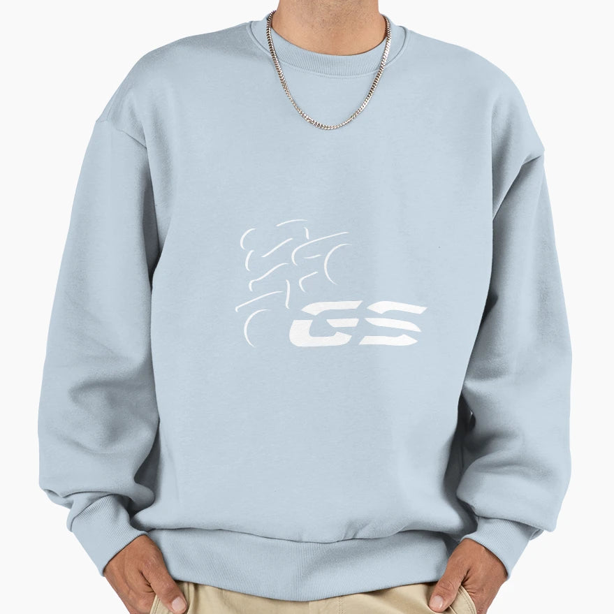 Gs Enduro V6 White Sweatshirt - Streetwear Style Unisex - T-Shirt, Sweatshirt, Hoodie