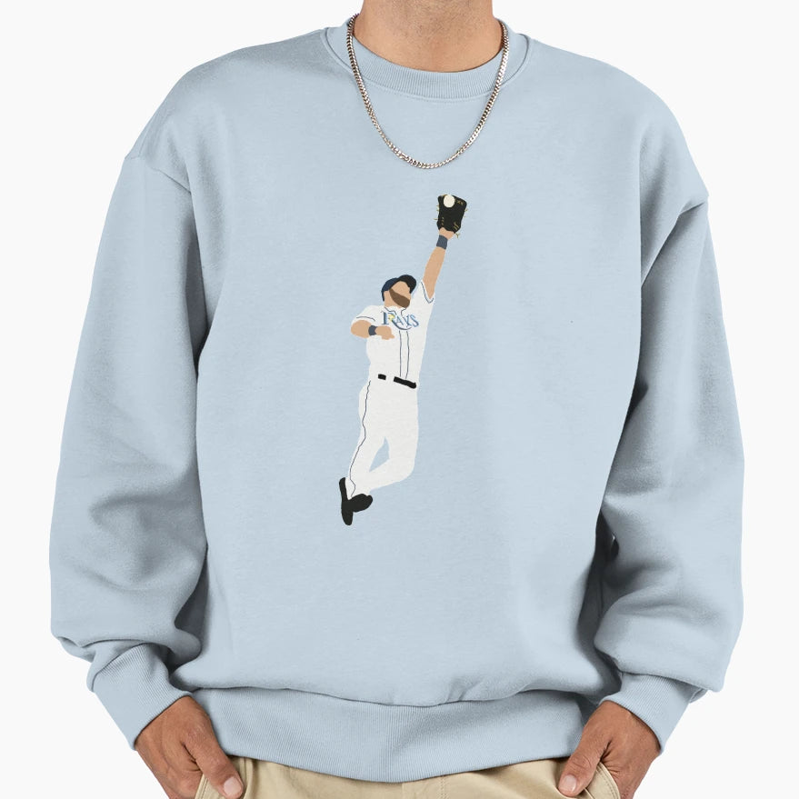 Kevin Kiermaier Catch Sweatshirt - Graphic Print Men Women - T-Shirt, Sweatshirt, Hoodie
