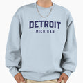 Detroit Michigan Sweatshirt - Streetwear Style for Adults - T-Shirt, Sweatshirt, Hoodie