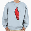 Red Cardinal Sweatshirt - Aesthetic Graphic Men Women - T-Shirt, Sweatshirt, Hoodie