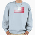 Usa Baseball Flag Sweatshirt - Trendy Graphic Men Women - T-Shirt, Sweatshirt, Hoodie