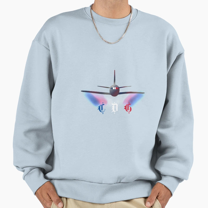 Cdg Charles De Gaulle Airport Paris Sweatshirt - Graphic Print Men Women - T-Shirt, Sweatshirt, Hoodie