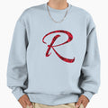 Letter R Red Rose Sweatshirt - Novelty Apparel Men Women - T-Shirt, Sweatshirt, Hoodie