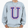 Alphabet U Sweatshirt - Novelty Apparel for Adults - T-Shirt, Sweatshirt, Hoodie