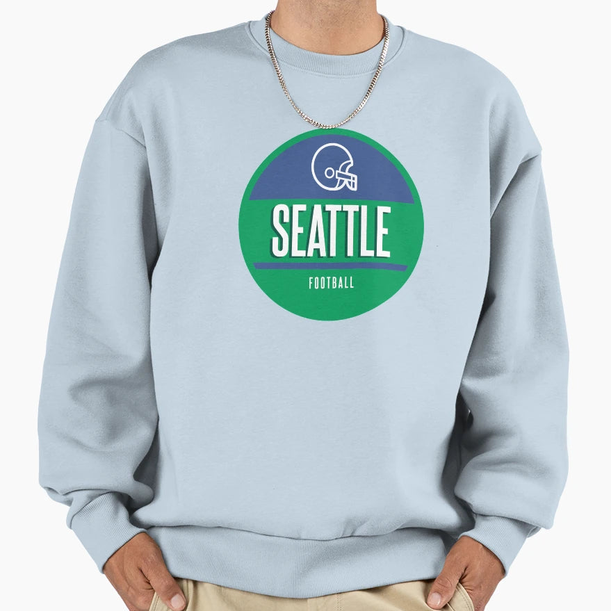 Seattle Football Sweatshirt - Casual Everyday Wear for Adults - T-Shirt, Sweatshirt, Hoodie