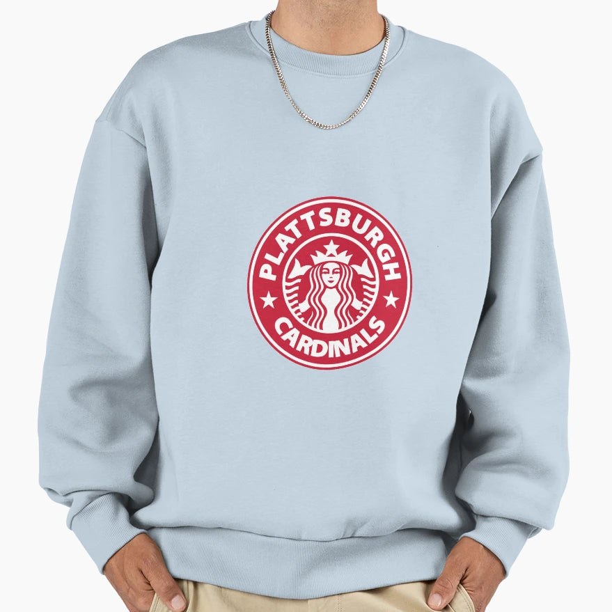 Suny Plattsburgh Coffee Sweatshirt - Aesthetic Graphic Men Women - T-Shirt, Sweatshirt, Hoodie