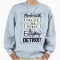 Sugar And Spice Detroit Sweatshirt - Aesthetic Graphic for Adults - T-Shirt, Sweatshirt, Hoodie