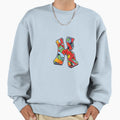 Letter K Color Sweatshirt - Aesthetic Graphic for Adults - T-Shirt, Sweatshirt, Hoodie
