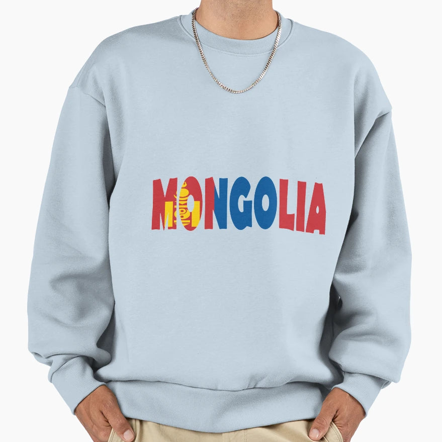 Mongolia Sweatshirt - Graphic Print Men Women - T-Shirt, Sweatshirt, Hoodie