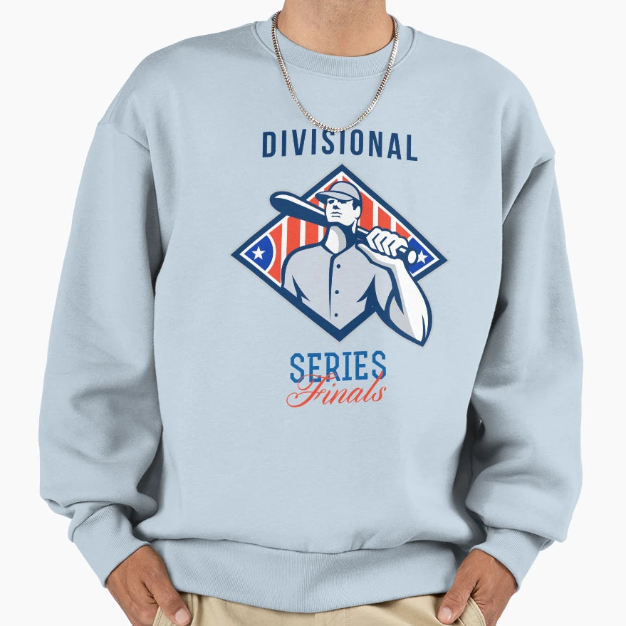 Baseball Divisional Series Sweatshirt - Casual Everyday Wear for Adults - T-Shirt, Sweatshirt, Hoodie