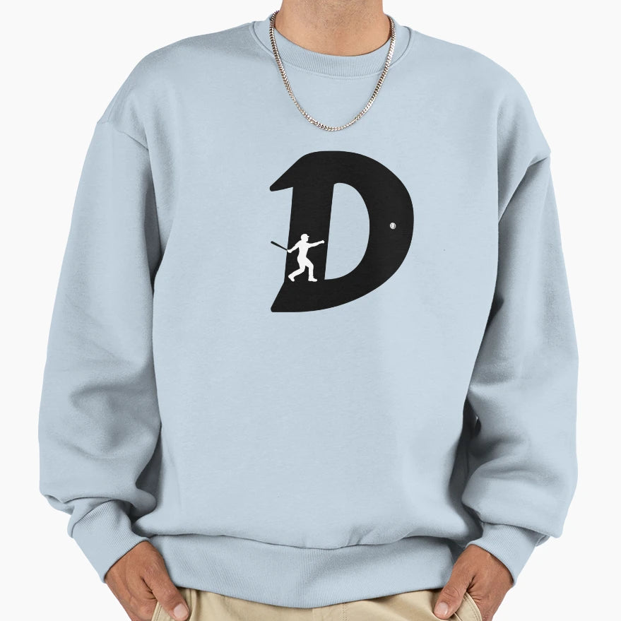 Personalized Baseball Initial D Sweatshirt - Custom Art Print Unisex - T-Shirt, Sweatshirt, Hoodie
