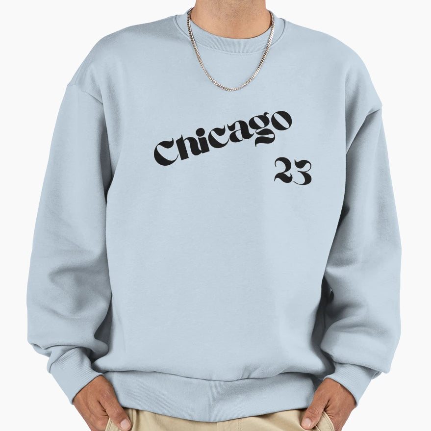 Chicago Sweatshirt - Graphic Print Men Women - T-Shirt, Sweatshirt, Hoodie
