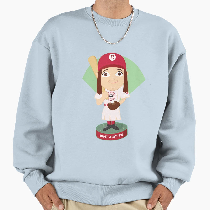 League Their Own Marla Hooch Sweatshirt - Graphic Print Unisex - T-Shirt, Sweatshirt, Hoodie
