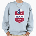 Texas Flag Sweatshirt - Aesthetic Graphic for Adults - T-Shirt, Sweatshirt, Hoodie
