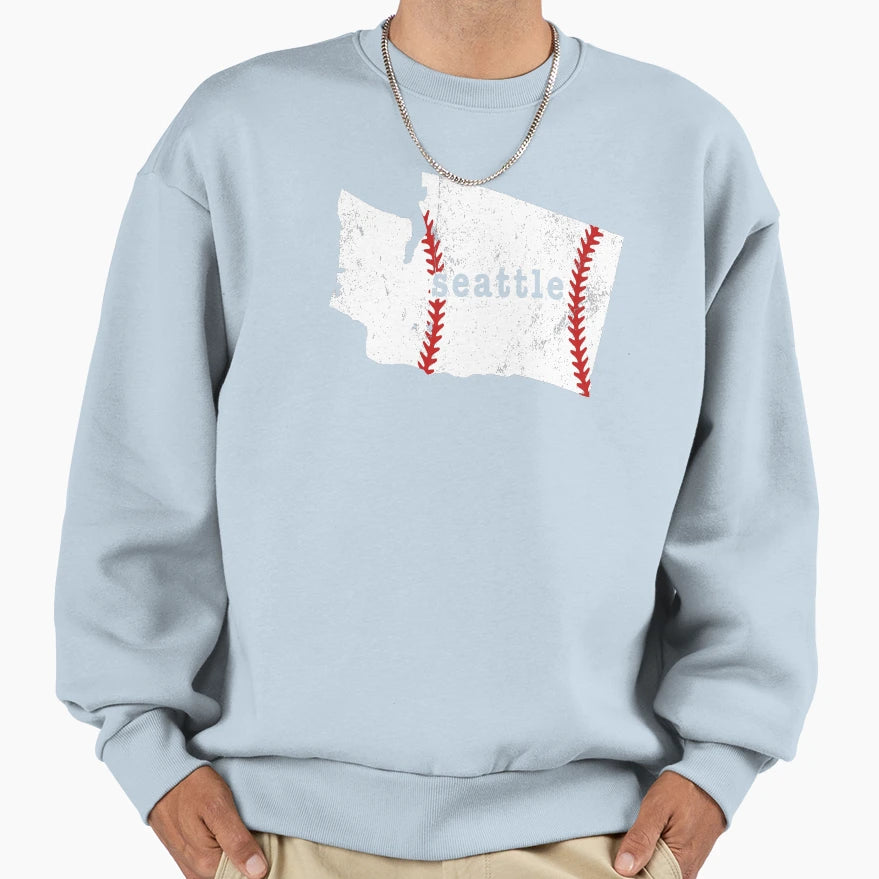 Seattle Softball Baseball T-Shirt - Trendy Graphic Unisex - T-Shirt, Sweatshirt, Hoodie
