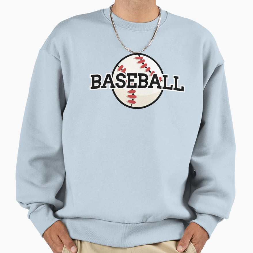 Baseball Sweatshirt - Unique Graphic Unisex - T-Shirt, Sweatshirt, Hoodie