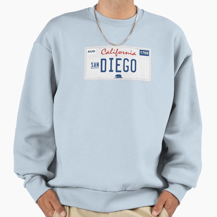 San Diego California Sweatshirt - Custom Art Print for Adults - T-Shirt, Sweatshirt, Hoodie