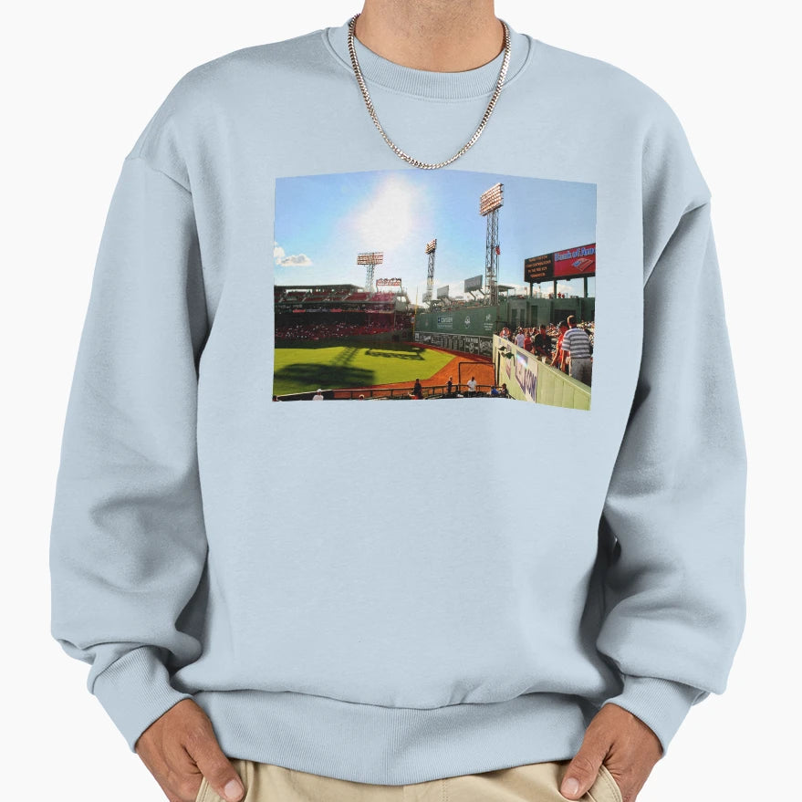 Green Monster Fenway Park Boston Sweatshirt - Streetwear Style for Adults - T-Shirt, Sweatshirt, Hoodie