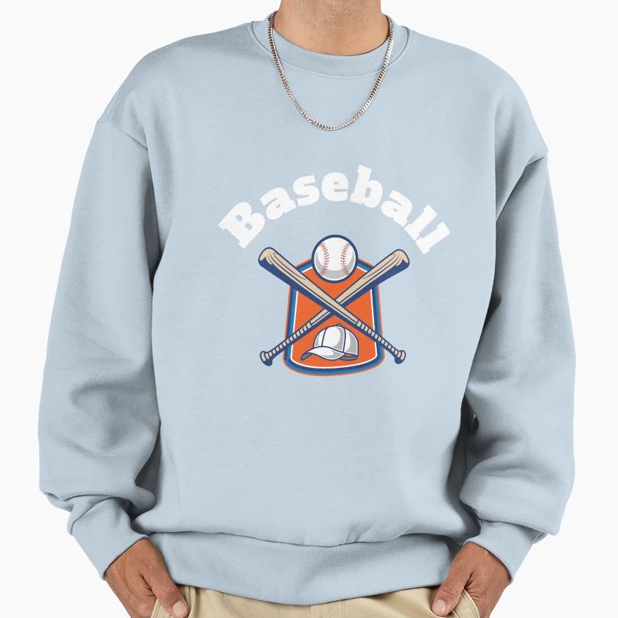 Baseball Baseball Lovers Or Sweatshirt - Fun Novelty Design for Adults - T-Shirt, Sweatshirt, Hoodie