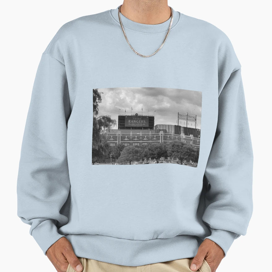 Texas Ranger Stadium Sweatshirt - Streetwear Style for Adults - T-Shirt, Sweatshirt, Hoodie
