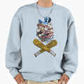 Go Chicago Baseball Sweatshirt - Unique Graphic Unisex - T-Shirt, Sweatshirt, Hoodie