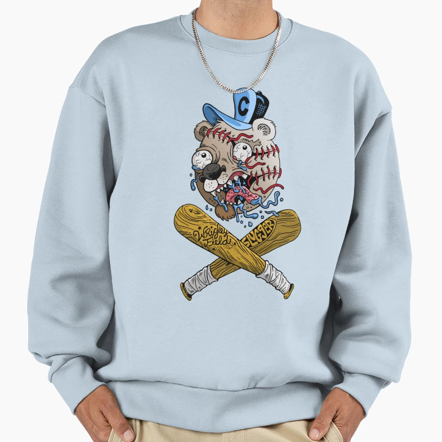 Go Chicago Baseball Sweatshirt - Unique Graphic Unisex - T-Shirt, Sweatshirt, Hoodie