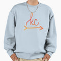Kc Arrow Gradient Sweatshirt - Fun Novelty Design Men Women - T-Shirt, Sweatshirt, Hoodie