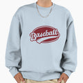 Baseball Sweatshirt - Minimalist Print for Adults - T-Shirt, Sweatshirt, Hoodie