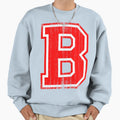 Big Red Letter B Sweatshirt - Graphic Print Men Women - T-Shirt, Sweatshirt, Hoodie
