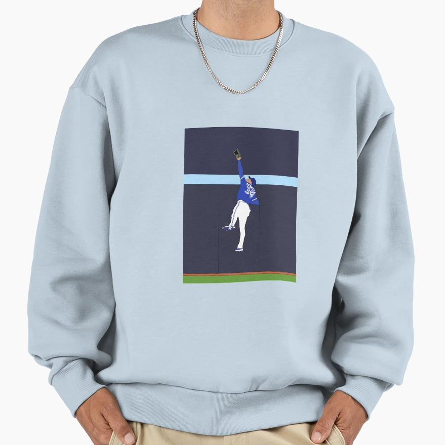 Kevin Kiermaier Home Run Robbery Sweatshirt - Minimalist Print Unisex - T-Shirt, Sweatshirt, Hoodie