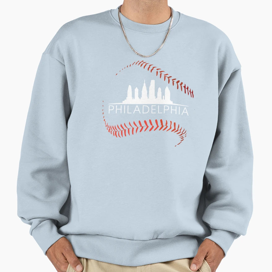 Philly Baseball Spirits Philly Sweatshirt - Casual Everyday Wear Men Women - T-Shirt, Sweatshirt, Hoodie