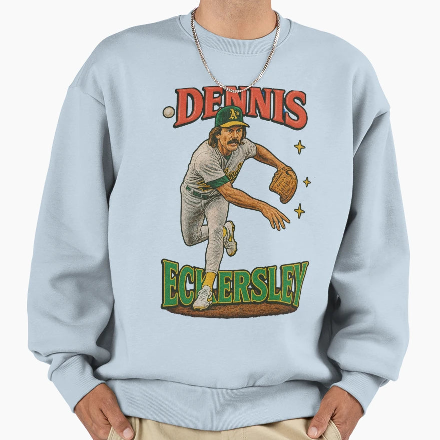 Dennis Eckersley 90S Bootleg Sweatshirt - Aesthetic Graphic for Adults - T-Shirt, Sweatshirt, Hoodie
