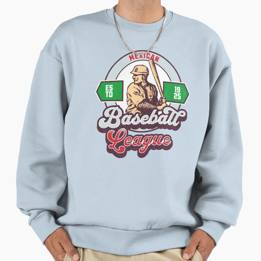Mexican Baseball League Sweatshirt - Minimalist Print Unisex - T-Shirt, Sweatshirt, Hoodie
