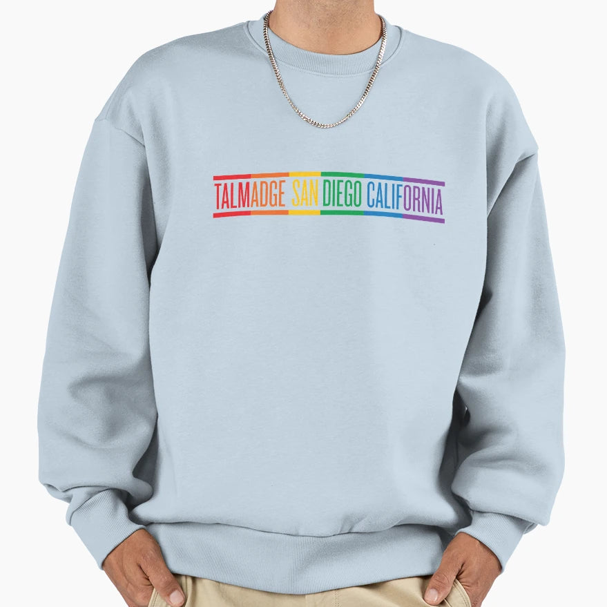 Talmadge San Diego California Sweatshirt - Casual Everyday Wear for Adults - T-Shirt, Sweatshirt, Hoodie