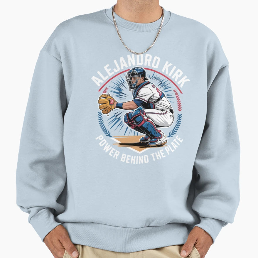 Alejandro Kirk Blue Jays Fan Series Sweatshirt - Aesthetic Graphic Unisex - T-Shirt, Sweatshirt, Hoodie