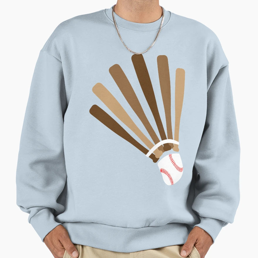 Birdie Baseball Sweatshirt - Streetwear Style Men Women - T-Shirt, Sweatshirt, Hoodie