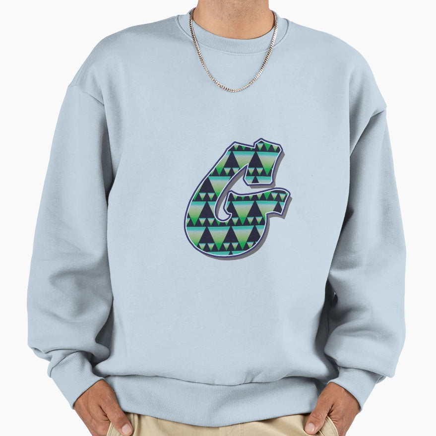 Letter G Pattern Sweatshirt - Streetwear Style Men Women - T-Shirt, Sweatshirt, Hoodie