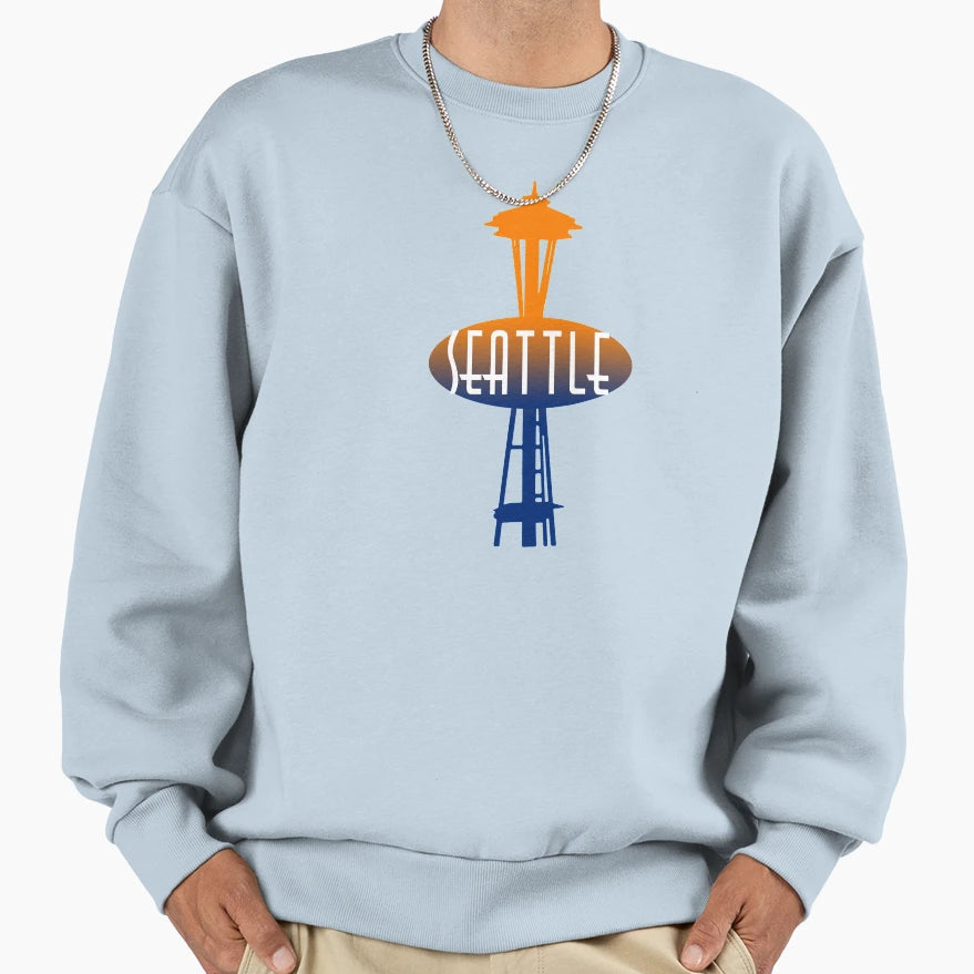Seattle Sweatshirt - Streetwear Style for Adults - T-Shirt, Sweatshirt, Hoodie