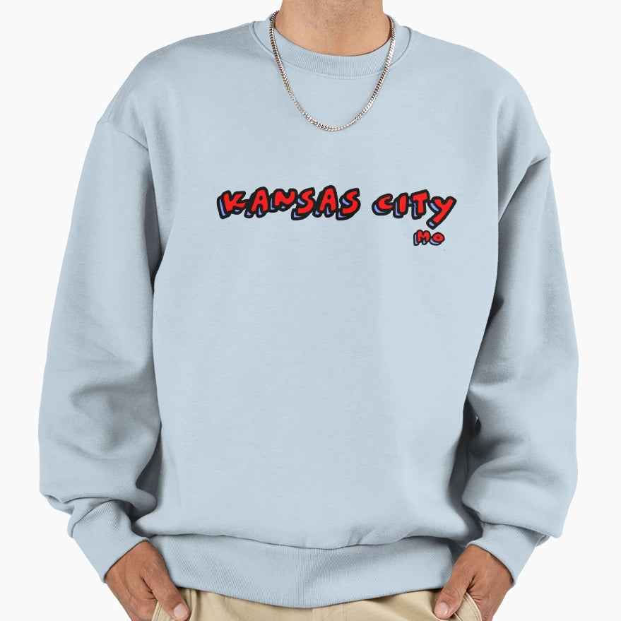 Kansas City Bubble Sweatshirt - Custom Art Print Unisex - T-Shirt, Sweatshirt, Hoodie