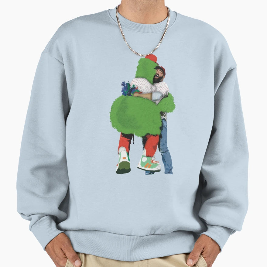 Philly Phanatic Sweatshirt - Casual Everyday Wear Unisex - T-Shirt, Sweatshirt, Hoodie
