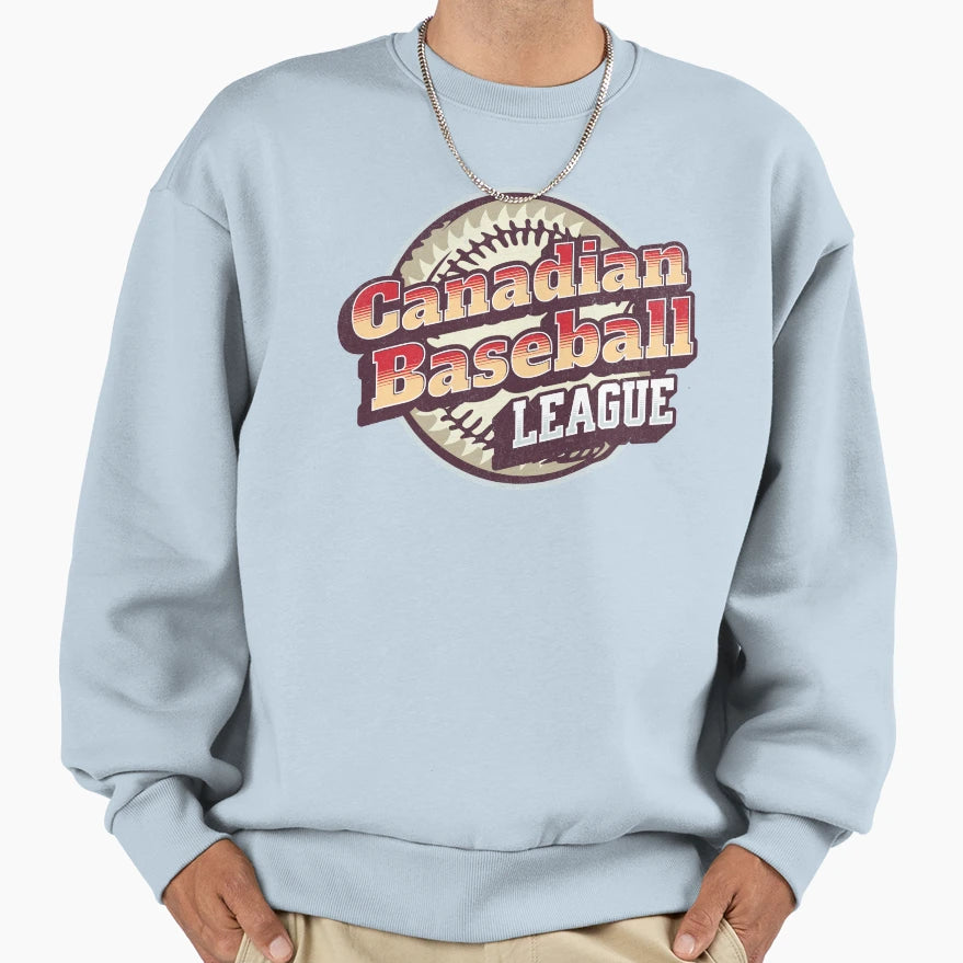 Canadian Baseball League Sweatshirt - Minimalist Print Men Women - T-Shirt, Sweatshirt, Hoodie