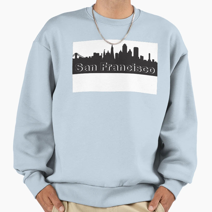 San Fransisco Sweatshirt - Fun Novelty Design for Adults - T-Shirt, Sweatshirt, Hoodie